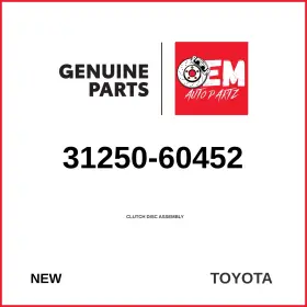 31250-60452 Toyota Genuine Clutch Disc Assembly
