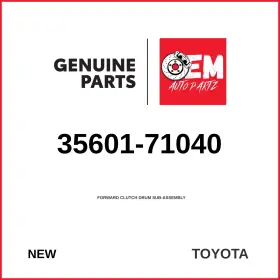 35601-71040 Toyota Genuine Forward Clutch Drum Sub-assembly