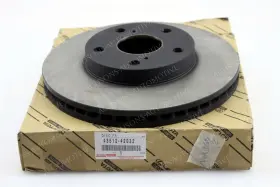 43512-42032 Toyota Genuine Front Disc Brake Rotor Oe Factory Part Oem
