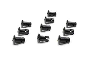 Ch-4402-10blk Triple X Race Components Ch 4402 10blk Oval Head Button Alum Black 550 #3