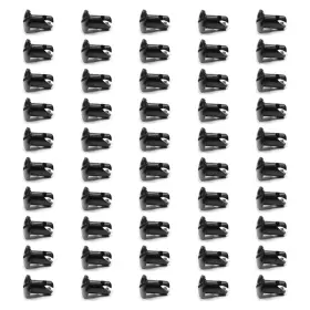Ch-4402-50blk Triple X Race Components Oval Head Button Alum Black .550 Long 50 Pack