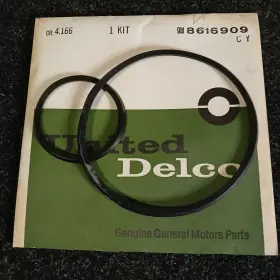 8616909 United Delco 1967 1968 Buick Cadillac Chevy Clutch Rubber Seal Kit Gm # Nos Oem