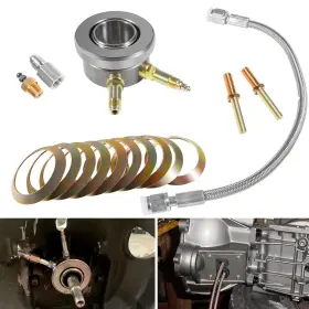 Vi1537 Vi3230 82876 T5 Transmission Hydraulic Throwout Bearing And Hose Kit For Gm Borg-warner