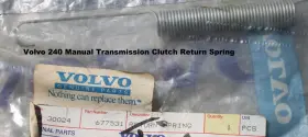 677531 Volvo New Oem Manual Transmission Clutch Return Spring Part #677531