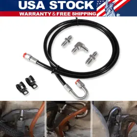 Vtqp01442 Vt-motor K20/k24 Clutch Line Hose Kit For K Swap Honda Civic Crx Acura Integra K-series