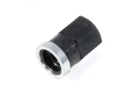 7794asbk Winters - Cover Nut Short Q/c Alum Black