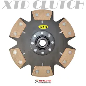 Mt2131d4 Xtd Stage 4 Ceramic Solid Clutch Disc Fits 3000gt Vr4 Stealth Turbo