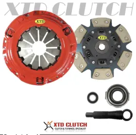 Xd462352h Xtd Stage 3 Ceramic Clutch Kit 92-05 Honda Civic Del Sol Inch D Series