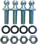 (4 Pack) 10MM Ball Studs With Hardware - Stud, 1" Long Shank. Fixed Price $14.43.