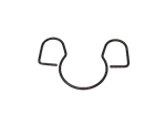 Genuine Nissan Clutch Release Bearing Clip 30514-CD000. Fixed Price $8.91.