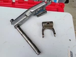 88-91 Civic, Crx Mt Clutch Release Fork With The Shaft Less Spring Used Oem. Fixed Price $125.00.
