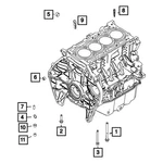 For Jeep Renegade 2019-2021 Mopar Dowel Pin. Fixed Price $10.24.