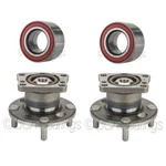 Ntn Front And Rear Wheel Bearings & Hub Assemblies Kit Ford Fiesta Fwd. Fixed Price $400.95.