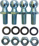 13MM Ball Stud Kit 5/16-18 Thread X 5/8 Shank Zinc Plated W/ Nuts & Washers (4). Fixed Price $19.29.