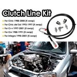 Clutch Line Hose Kit For Swap Honda Civic Crx Acura Integra K-series K24 K20. Fixed Price $54.99.