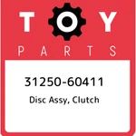 31250-60411 Toyota Disc Assy, Clutch 3125060411, New Genuine Oem Part. Fixed Price $304.01.
