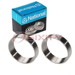 2 Pc National Front Inner Wheel Bearing Races For 1950 Hudson Super Series Gy. Fixed Price $19.50.
