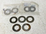 Gm (4) Nos (5) Used 63-74 Muncie 4SPD Reverse Idler Gear Rear Thrust Washers. Fixed Price $80.00.