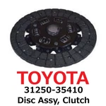 New Toyota Genuine 1981-1983 Pickup Disc Assy, Clutch 31250-35410. Fixed Price $238.99.