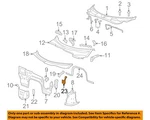 Gm Oem 06-10 Sky,solstice Cowl-mount Bracket 15862564. Fixed Price $43.26.