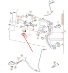New Volkswagen Up Clutch Pedal Hall Sensor 5Q0927810A Original 5Q0-927-810-A. Fixed Price $128.30.