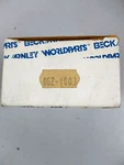 Beck Arnley Clutch Release/throwout Bearing 062-1003. Fixed Price $19.60.