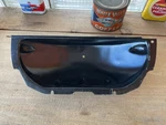 1955 1962 Chevrolet Corvette Bellhousing Lower Dust Cover Like New 25-24). Fixed Price $68.00.