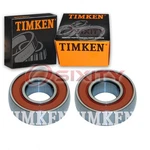 2 Pc Timken Rear Transmission Output Shaft Bearings For 1980-1981 Dodge D50 Sk. Fixed Price $58.87.