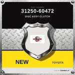 Genuine 2007-2011 Toyota Land Cruiser Disc Assy Clutch 31250-60472. Fixed Price $470.25.