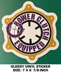Crower Clutch Equipped - Vinyl Sticker Decal Vintage Drag Racing Engine. Fixed Price $11.57.