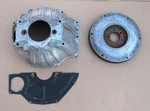 Corvette Chevelle Nova Camaro Clutch Bell Housing Gm #3840383, Flywheel #3791021. Fixed Price $145.00.