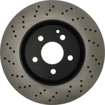 Disc Brake Rotor-premium Oe Style Cross-drilled Centric 128.35099. Fixed Price $139.43.
