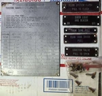 Foam System Decal Placard Plate M45A2 530C M35A2 Deuce Half Military Fire Truck. Fixed Price $24.95.