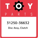 31250-36632 Toyota Disc Assy, Clutch 3125036632, New Genuine Oem Part. Fixed Price $286.18.