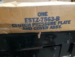 Nos Ford E5TZ-7563-B 85 & Up Truck Clutch Pressure Plate Cover Assembly. Fixed Price $100.00.