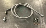 Stainless Steel Silver Complete Clutch Line Kit For 03-06 Nissan 350Z VQ35DE. Fixed Price $49.95.