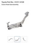 Genuine 1993-1998 Toyota Supra JZA80 Oem Clutch Pedal 31311-14120 (Z3). Fixed Price $79.99.