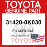 31420-0K030 Genuine Toyota Cylinder Assy Clutch Master 314200K030 Oem. Fixed Price $48.19.