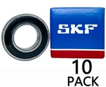 10PACK Skf 6005-2RSH 25X47X12MM Double Rubber Seal Ball Bearings. Fixed Price $57.04.