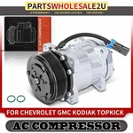 Ac Compressor With Clutch For Chevy C6500 C70 C7500 Kodiak Gmc C6000 Topkick. Fixed Price $138.99.