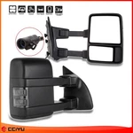 Tow Mirrors Power Heated Smoke Turn Signal Light 99-07 Ford F250 Super Duty. Fixed Price $121.59.