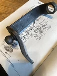 Nos 1955 1956 1957 Thunderbird Clutch Release Equalizer Bar Fomoco B5S -75628-A. Fixed Price $250.00.