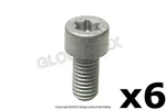 Bmw (78-95) Clutch Pressure Plate To Flywheel Bolt (6) Genuine Oem + Warranty. Fixed Price $51.50.