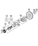 Genuine Mopar Crank Shaft Pilot Sleeve 4736283AA. Fixed Price $24.13.