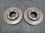 1993-1997 FZJ80 Toyota Land Cruiser Left + Right Front Brake Rotors LX450 Pair. Fixed Price $50.00.