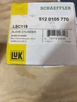 Luk Slave Cylinder LSC118 N.o.s. Fixed Price $28.00.