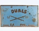 50S License Plate Topper Sf Hot Rod Dual Lake Pipe Exhaust Classic Cars Hydrolic. Fixed Price $398.00.