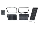 1966-67 Fairlane Pedal Pad Kit Gas Clutch Mt Manual Brakes New. Fixed Price $55.00.
