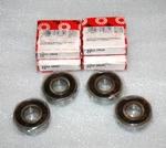 (lot Of 4) Genuine Fag 6202-2RSR-C3 Sealed Deep Groove Ball Bearings * New. Fixed Price $27.99.