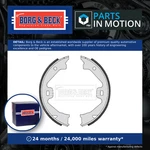 Handbrake Shoes Set BBS6331 Borg & Beck Parking GBS90838 SFS100190 Quality New. Fixed Price $25.40.